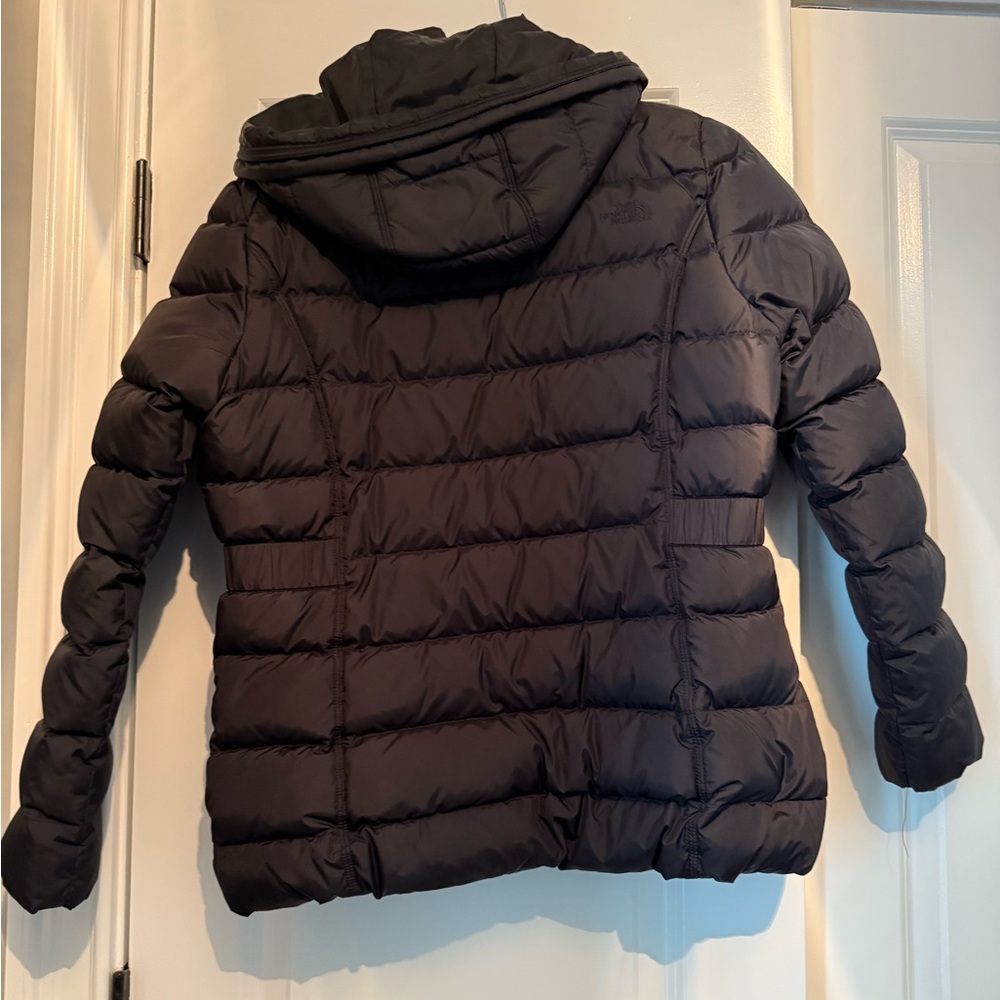 Womens The North Face Black Puffer Jacket - Picture 2 of 3